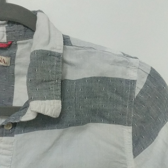 Long sleeve striped shirt with buttons ans collar - Picture 3 of 4